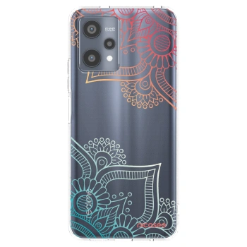 Picasee husă transparentă din silicon pentru Realme 9 Pro 5G - Flowers pattern