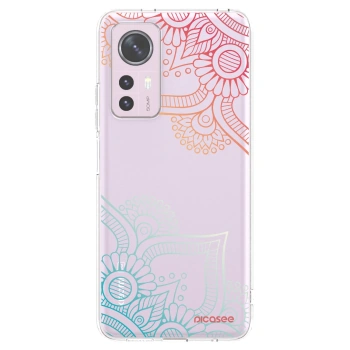 Picasee husă transparentă din silicon pentru Xiaomi 12 - Flowers pattern