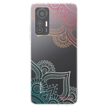 Picasee husă transparentă din silicon pentru Xiaomi 12 Lite - Flowers pattern