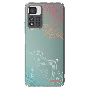 Picasee husă transparentă din silicon pentru Xiaomi Redmi Note 11 Pro+ 5G - Flowers pattern
