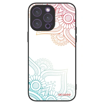 Picasee ULTIMATE CASE MagSafe pentru Apple iPhone 14 Pro Max - Flowers pattern