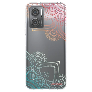 Picasee husă transparentă din silicon pentru Xiaomi Redmi 10 5G - Flowers pattern
