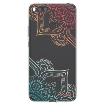 Picasee husă transparentă din silicon pentru Xiaomi Redmi A1 - Flowers pattern