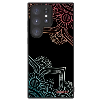 Picasee ULTIMATE CASE pentru Samsung Galaxy S23 Ultra 5G - Flowers pattern