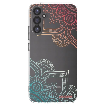 Picasee husă transparentă din silicon pentru Samsung Galaxy A34 5G A346B - Flowers pattern