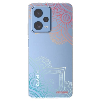 Picasee husă transparentă din silicon pentru Xiaomi Redmi Note 12 Pro 5G - Flowers pattern