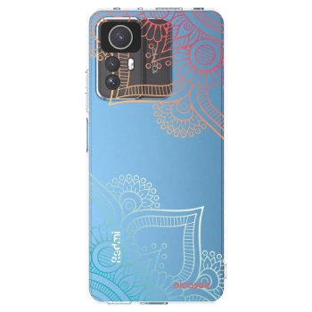 Picasee husă transparentă din silicon pentru Xiaomi Redmi Note 12S - Flowers pattern