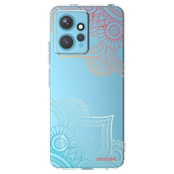 Picasee husă transparentă din silicon pentru Xiaomi Redmi Note 12 4G - Flowers pattern