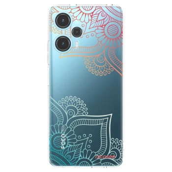 Picasee husă transparentă din silicon pentru Xiaomi Poco F5 - Flowers pattern