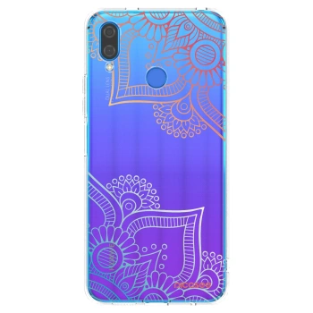 Picasee husă transparentă din silicon pentru Huawei Nova 3i - Flowers pattern