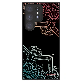 Picasee ULTIMATE CASE PowerShare pentru Samsung Galaxy S23 Ultra 5G - Flowers pattern