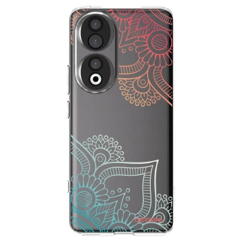 Picasee husă transparentă din silicon pentru Honor 90 5G - Flowers pattern