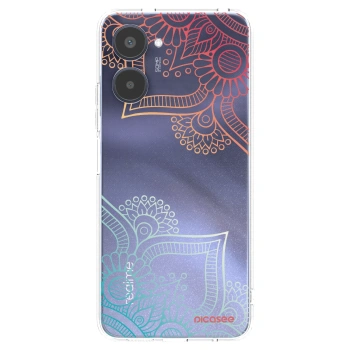 Picasee husă transparentă din silicon pentru Realme 10 4G - Flowers pattern