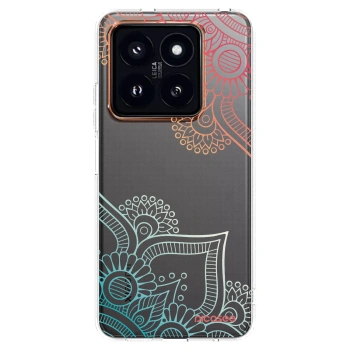 Picasee husă transparentă din silicon pentru Xiaomi 14 Pro - Flowers pattern