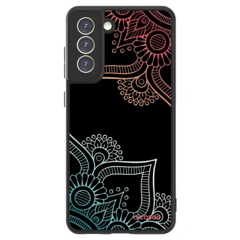 Picasee ULTIMATE CASE PowerShare pentru Samsung Galaxy S21 FE 5G - Flowers pattern