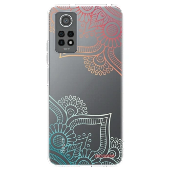 Picasee husă transparentă din silicon pentru Xiaomi Redmi Note 12 Pro 4G - Flowers pattern