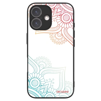 Picasee ULTIMATE CASE MagSafe pentru Apple iPhone 16 - Flowers pattern