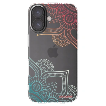 Picasee husă transparentă din silicon pentru Apple iPhone 16 - Flowers pattern