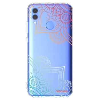 Picasee husă transparentă din silicon pentru Honor 10 Lite - Flowers pattern