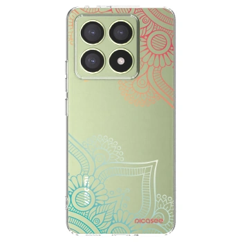 Picasee husă transparentă din silicon pentru Xiaomi 14T - Flowers pattern