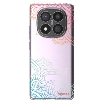 Picasee husă transparentă din silicon pentru Xiaomi Redmi Note 14 Pro+ 5G - Flowers pattern