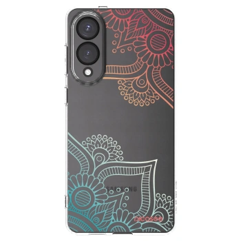 Picasee husă transparentă din silicon pentru Samsung Galaxy S25 Edge 5G - Flowers pattern