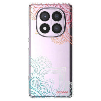 Picasee husă transparentă din silicon pentru Xiaomi Redmi Note 14 Pro 4G - Flowers pattern