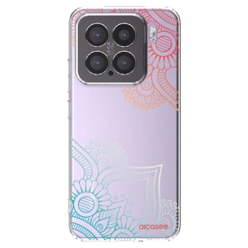 Picasee husă transparentă din silicon pentru Xiaomi 15 - Flowers pattern