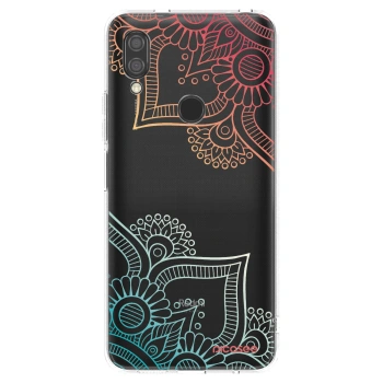 Picasee husă transparentă din silicon pentru Xiaomi Redmi 7 - Flowers pattern