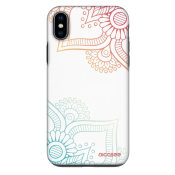 Husă pentru Apple iPhone XS Max - Flowers pattern