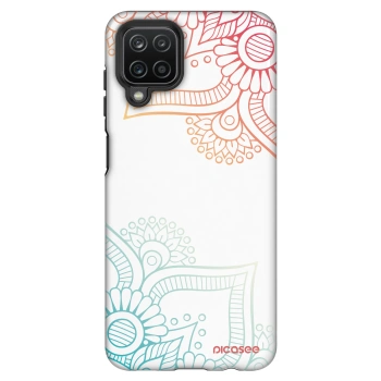 Husă pentru Samsung Galaxy A12 A125F - Flowers pattern
