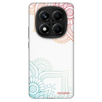 Husă pentru Xiaomi Redmi Note 14 Pro 4G - Flowers pattern