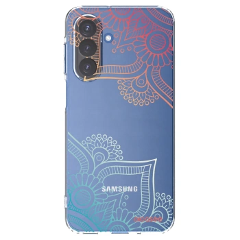 Picasee husă transparentă din silicon pentru Samsung Galaxy A17 5G - Flowers pattern