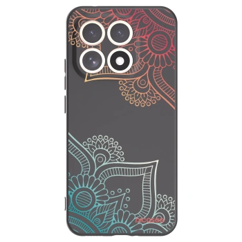 Picasee husă neagră din silicon pentru Xiaomi 15T - Flowers pattern