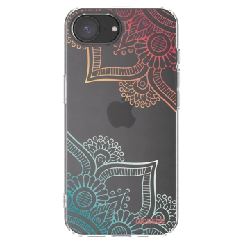 Picasee husă transparentă din silicon pentru Apple iPhone 17e - Flowers pattern