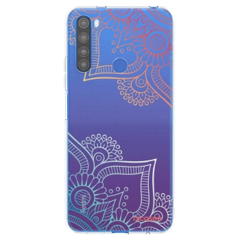 Picasee husă transparentă din silicon pentru Xiaomi Redmi Note 8T - Flowers pattern