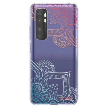 Picasee husă transparentă din silicon pentru Xiaomi Mi Note 10 Lite - Flowers pattern