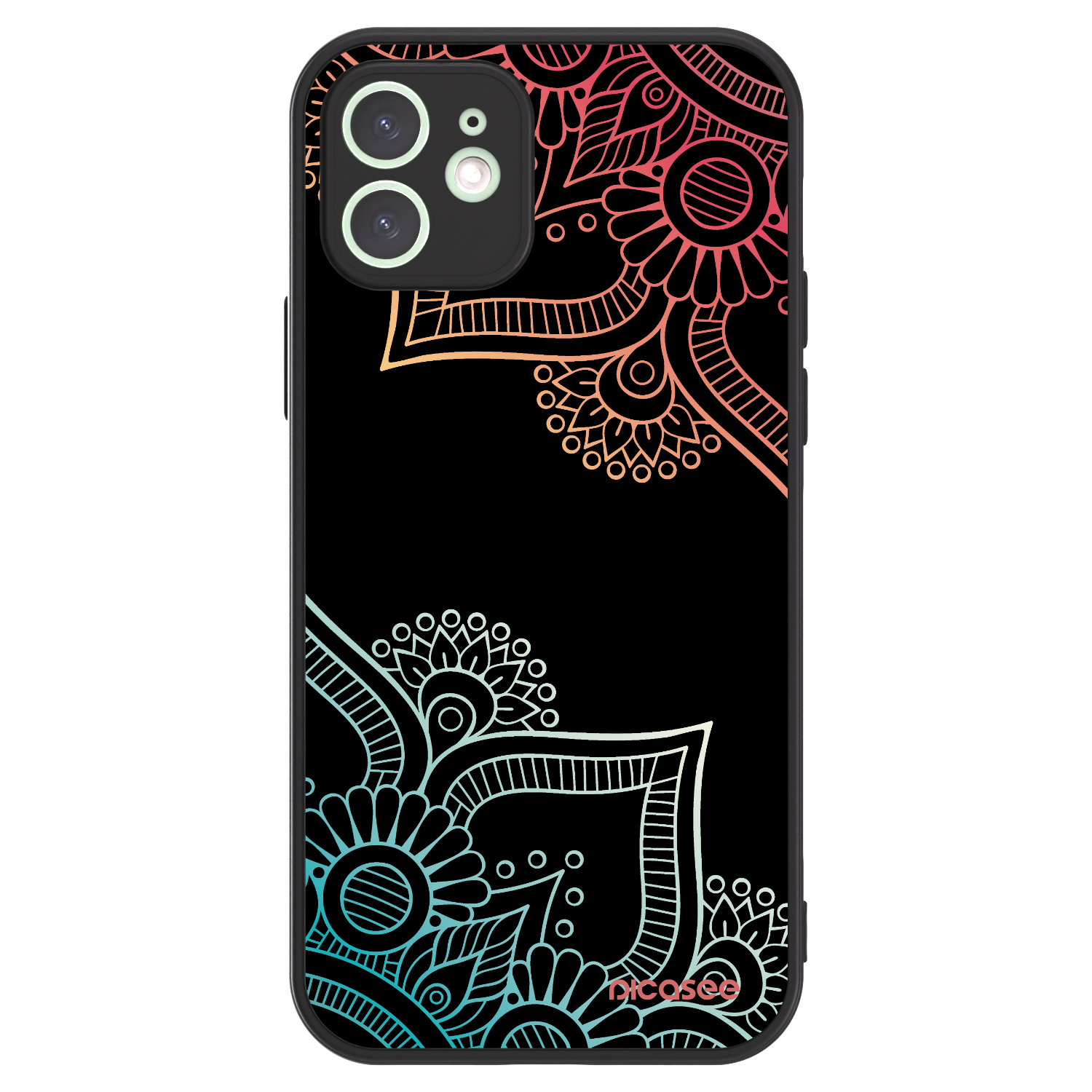 Picasee ULTIMATE CASE pentru Apple iPhone 12 - Flowers pattern