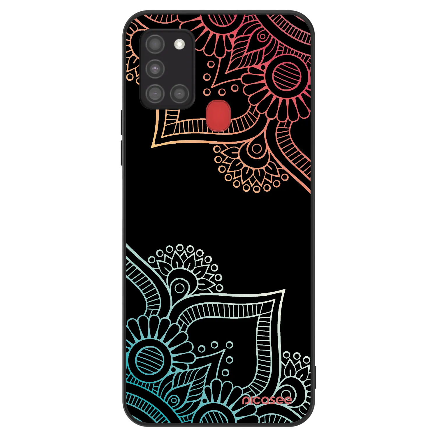 Picasee ULTIMATE CASE pentru Samsung Galaxy A21s - Flowers pattern