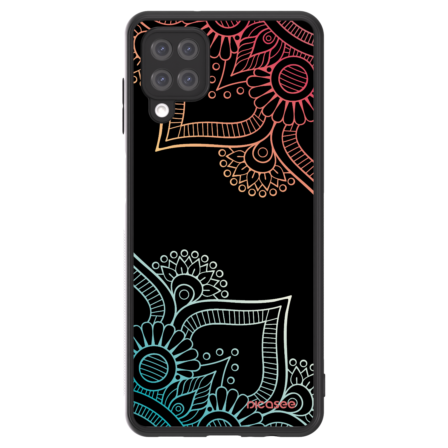 Picasee ULTIMATE CASE pentru Samsung Galaxy A12 A125F - Flowers pattern