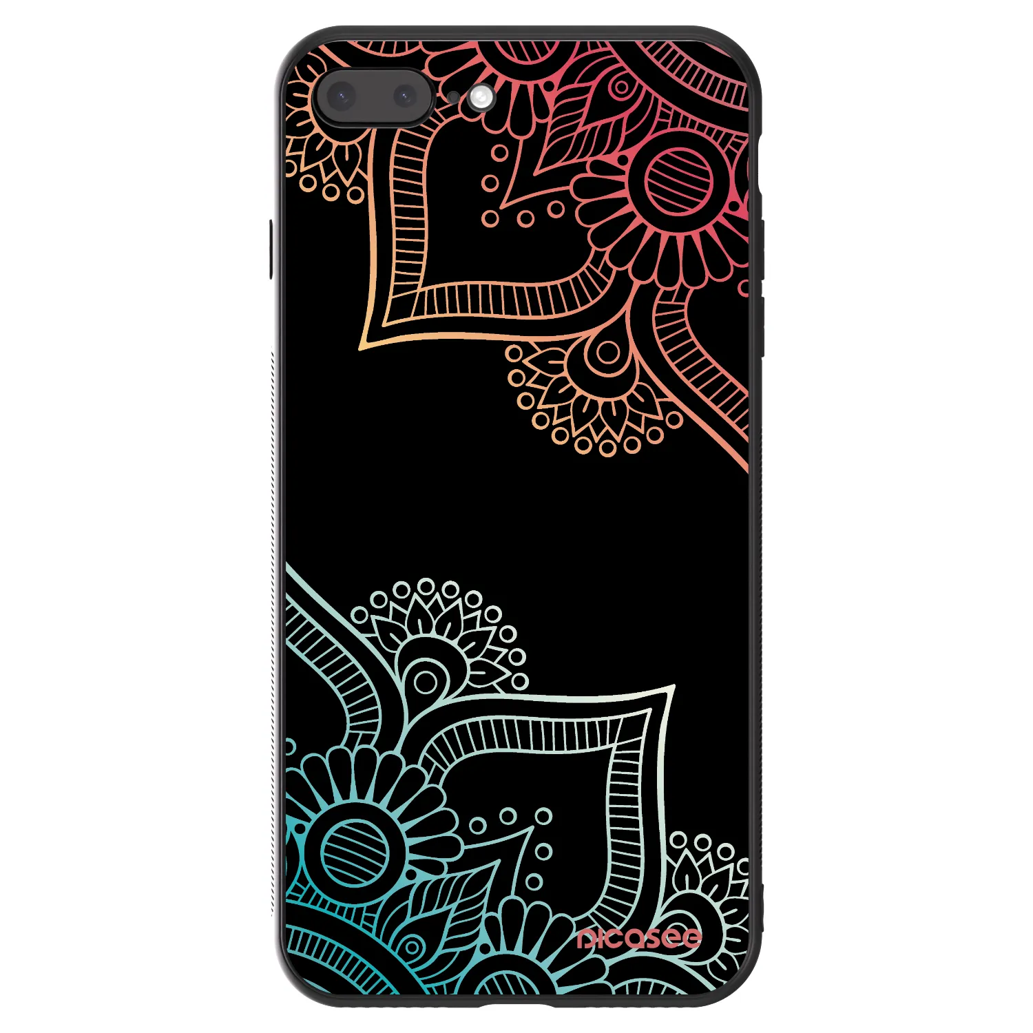 Picasee ULTIMATE CASE pentru Apple iPhone 7 Plus - Flowers pattern