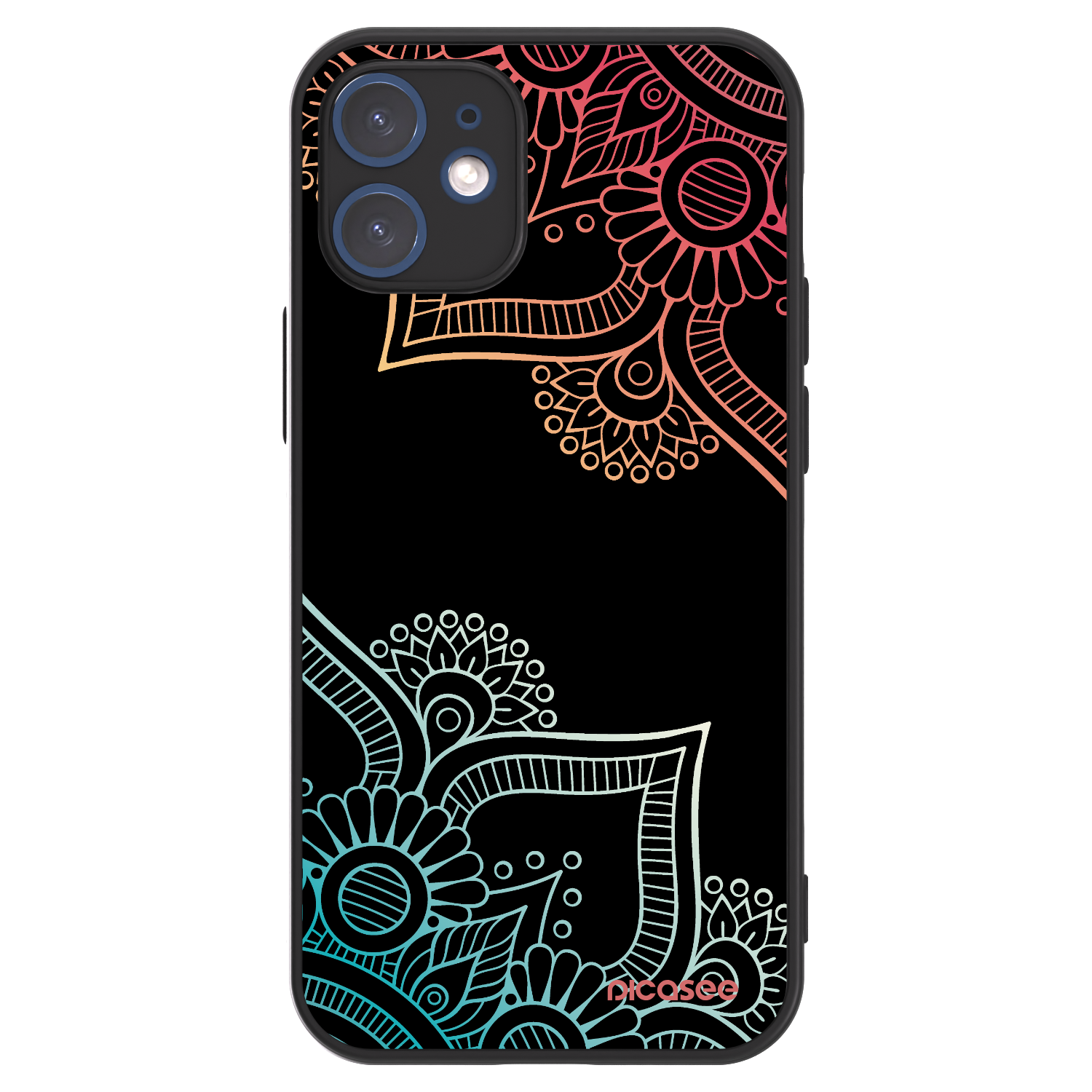 Picasee ULTIMATE CASE pentru Apple iPhone 12 mini - Flowers pattern
