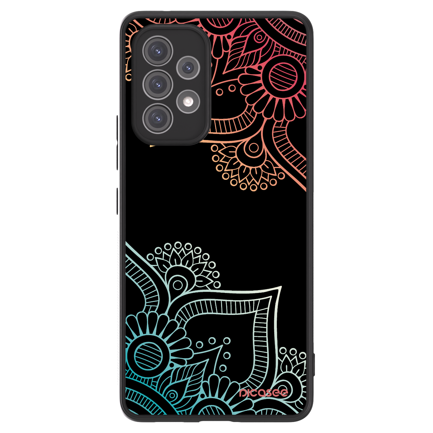Picasee ULTIMATE CASE pentru Samsung Galaxy A52 5G A525F - Flowers pattern