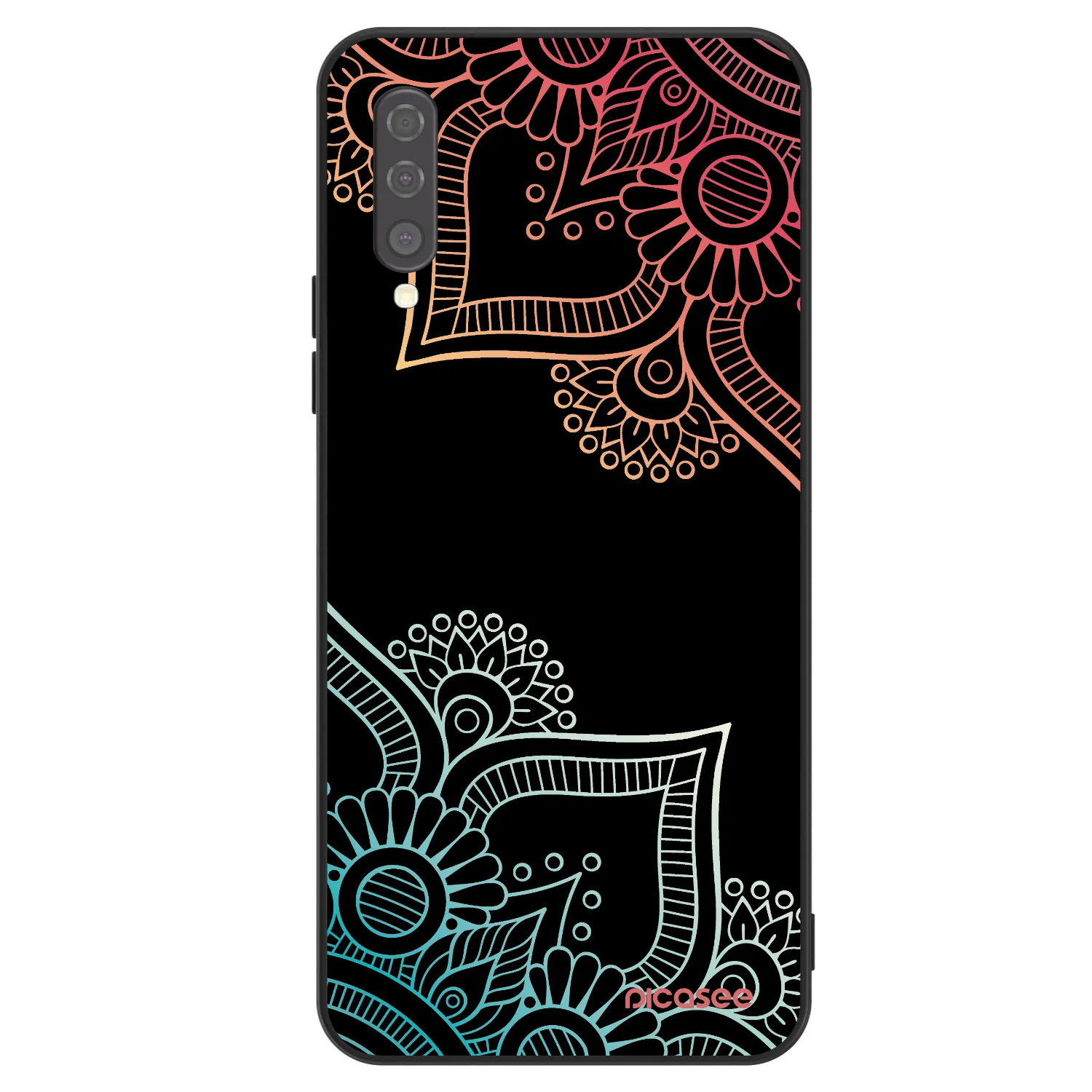 Picasee ULTIMATE CASE pentru Samsung Galaxy A50 A505F - Flowers pattern