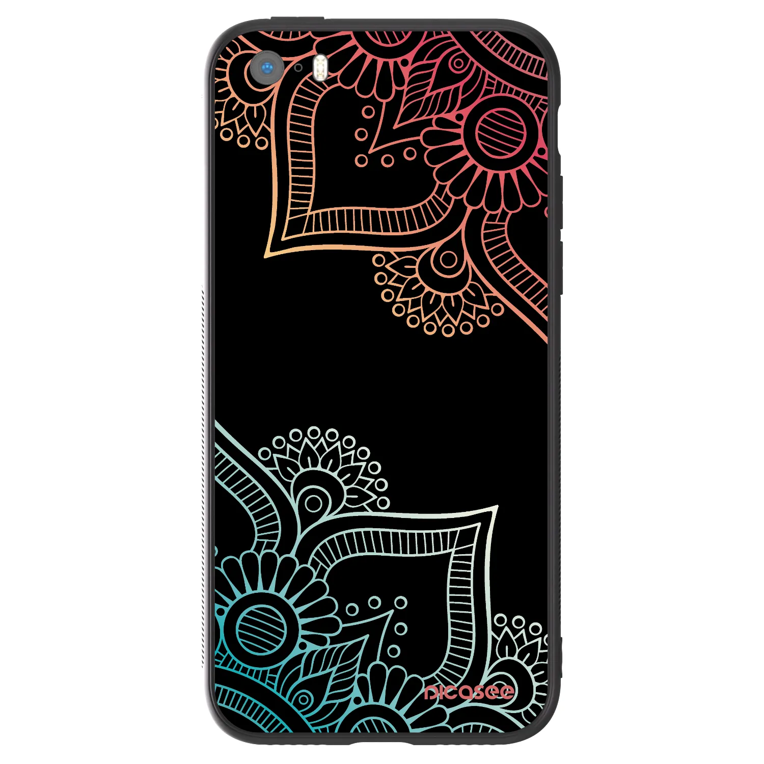 Picasee ULTIMATE CASE pentru Apple iPhone 5/5S/SE - Flowers pattern