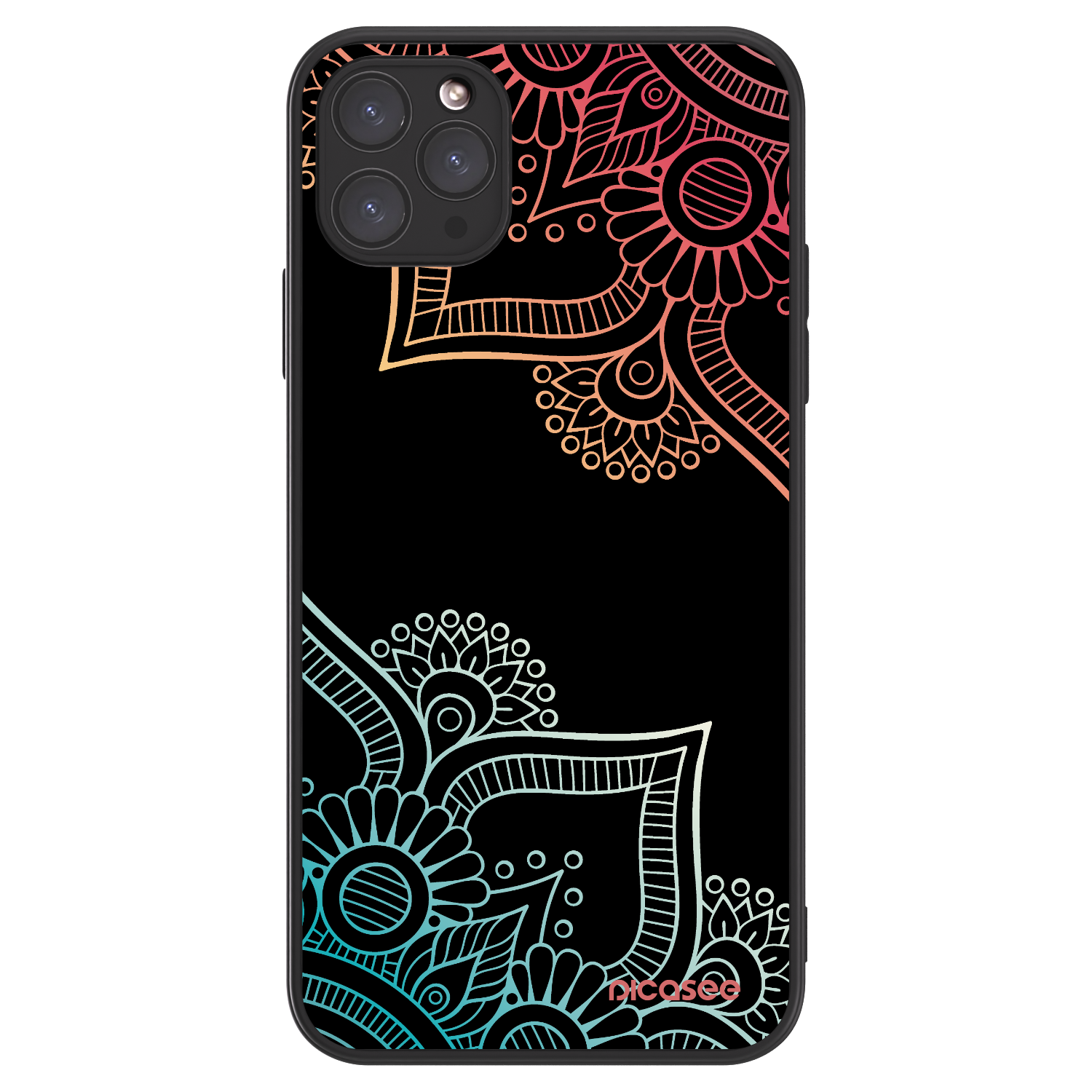 Picasee ULTIMATE CASE pentru Apple iPhone 11 Pro Max - Flowers pattern