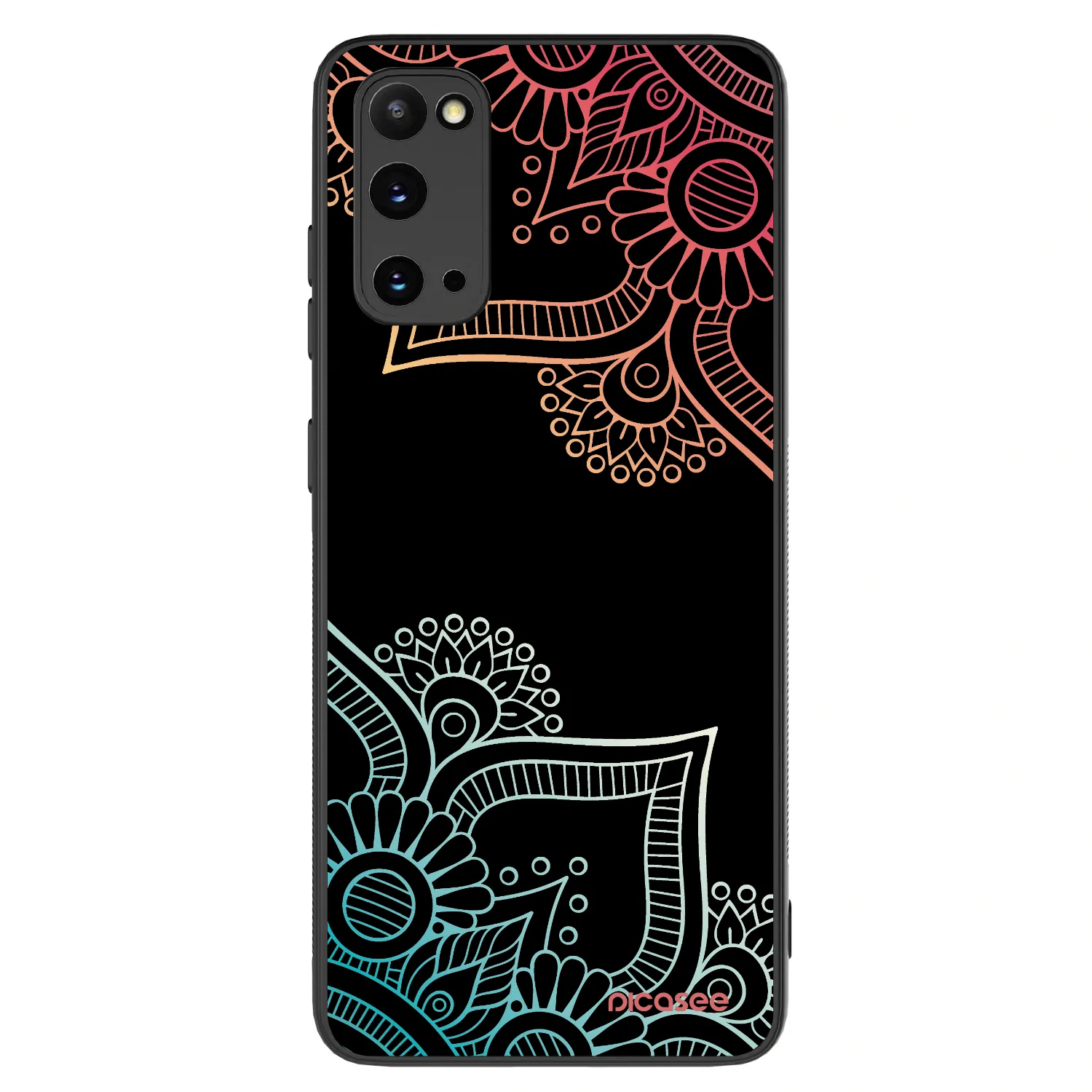 Picasee ULTIMATE CASE pentru Samsung Galaxy S20 G980F - Flowers pattern