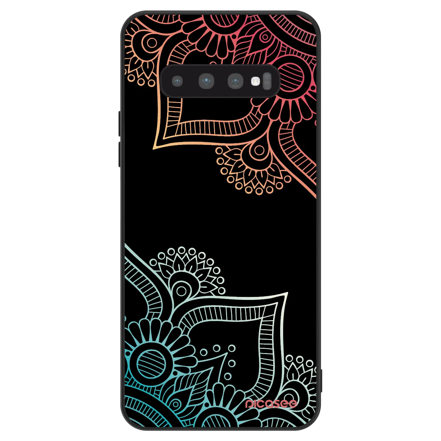 Picasee ULTIMATE CASE pentru Samsung Galaxy S10 G973 - Flowers pattern