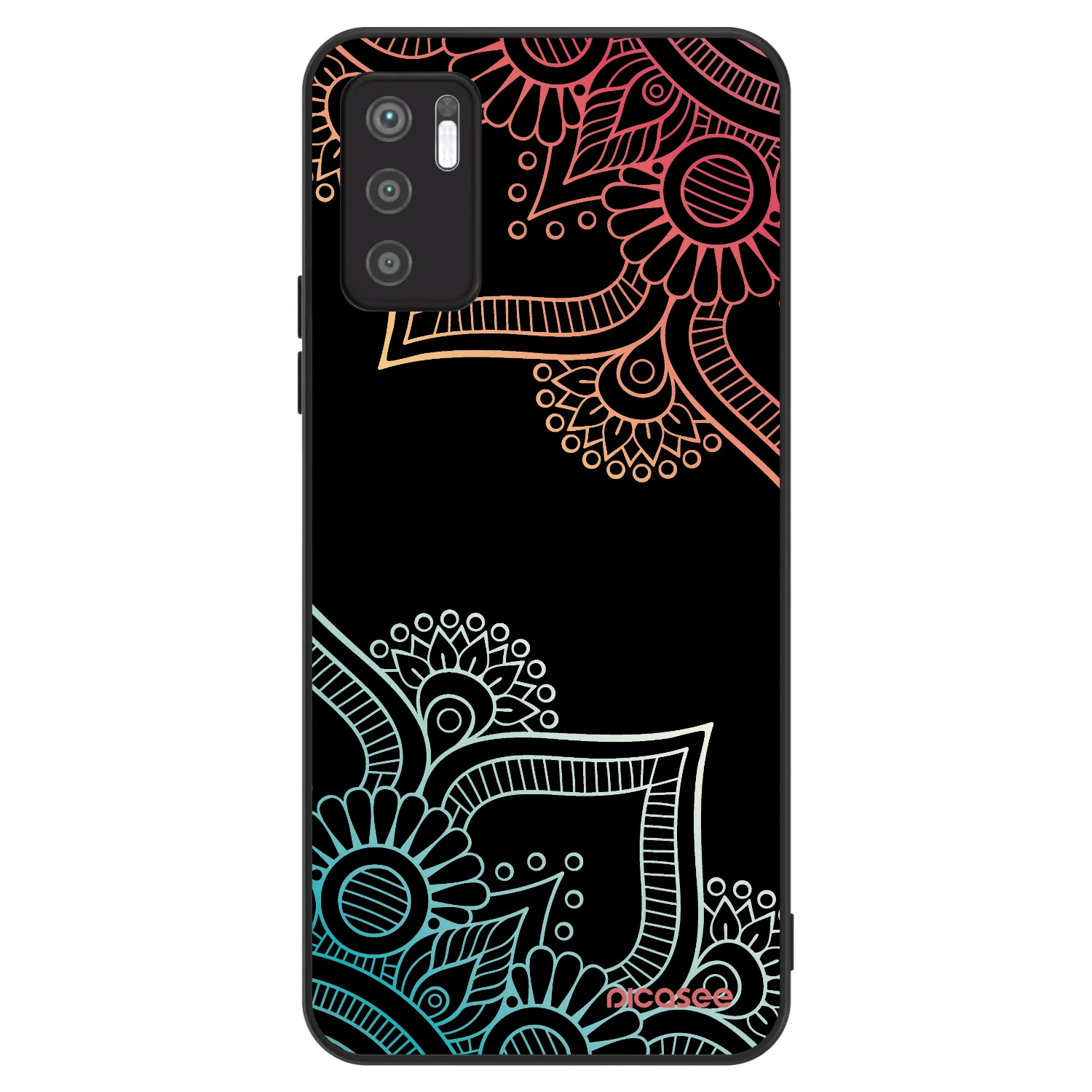 Picasee ULTIMATE CASE pentru Xiaomi Redmi Note 10 5G - Flowers pattern
