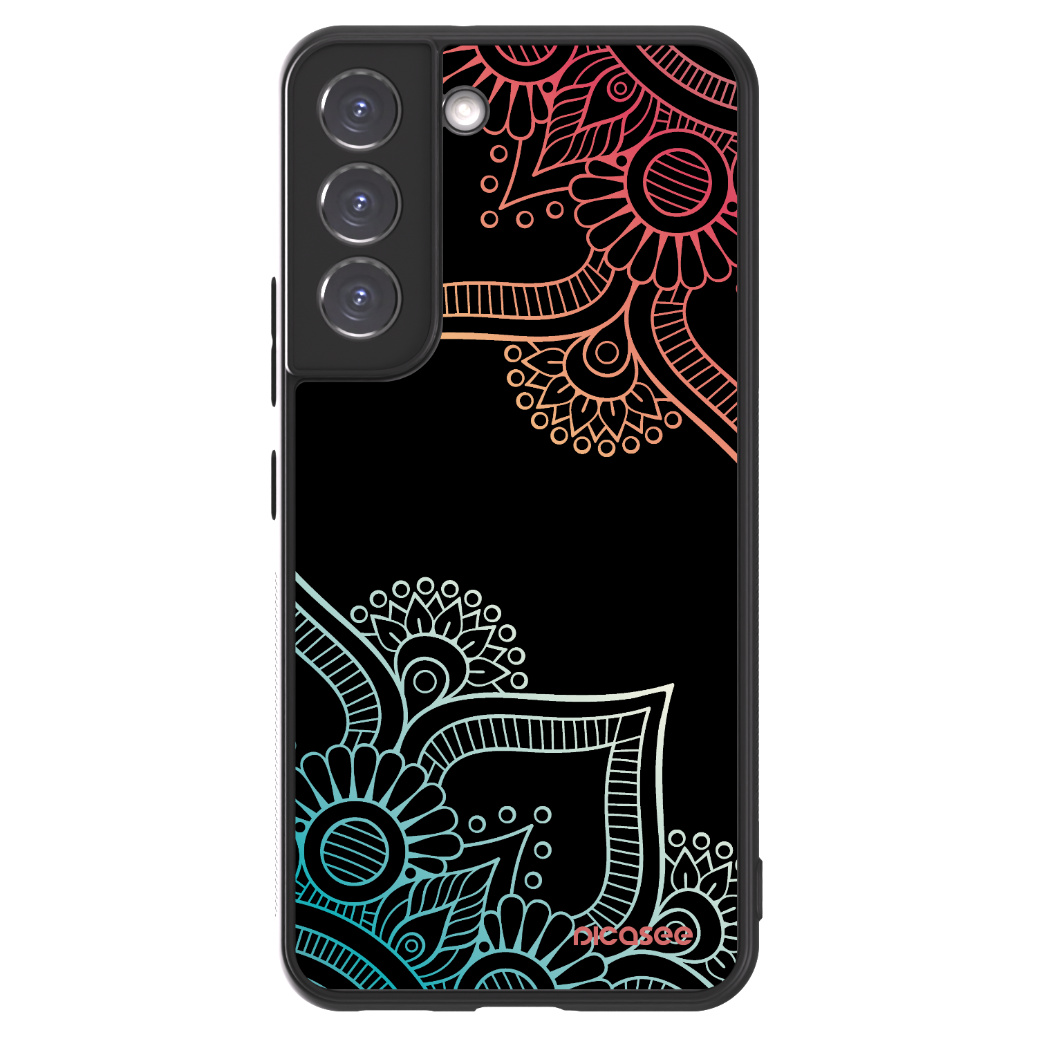 Picasee ULTIMATE CASE pentru Samsung Galaxy S22 5G - Flowers pattern